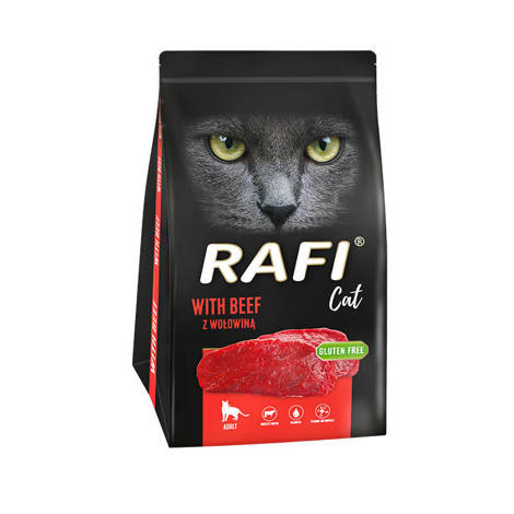 Karma sucha dla kota Rafi Cat z wołowiną 1,5 kg 