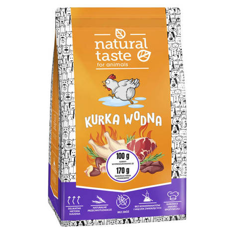 Karma suszona dla psa Natural Taste Kurka Wodna 5 kg