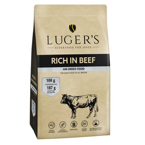 Luger’s karma suszona dla psa bogata w wołowinę 5 kg