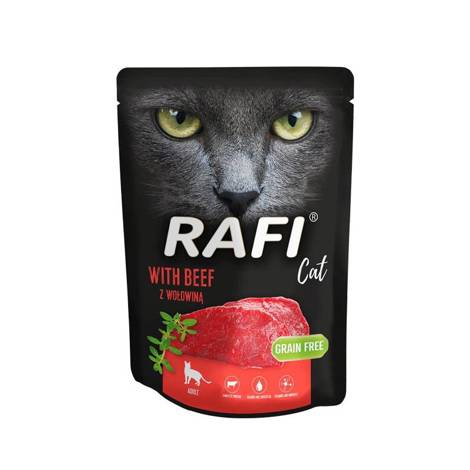 Mokra karma dla kota Rafi Cat z wołowiną 300 g