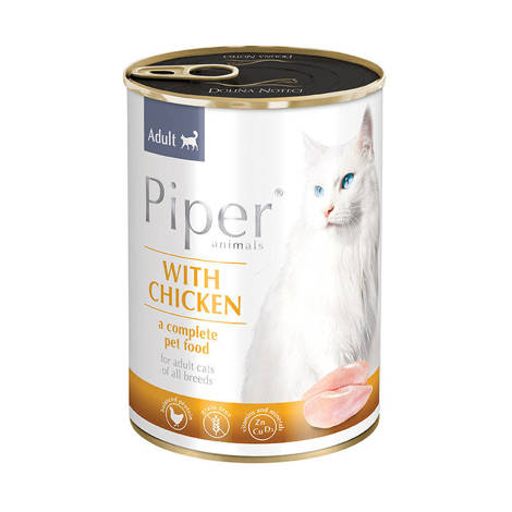 Mokra karma dla kotów Piper Animals z kurczakiem 400 g