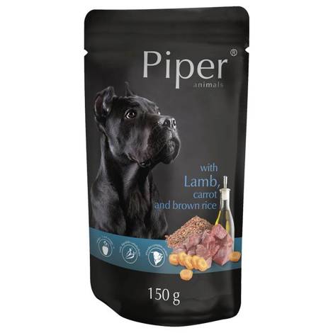 Mokra karma dla psa Piper Animals z jagnięciną i marchewką 150 g