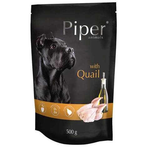 Mokra karma dla psa Piper Animals z przepiórką 500 g