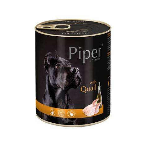 Mokra karma dla psa Piper Animals z przepiórką 800 g