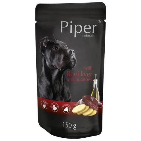 Mokra karma dla psa Piper Animals z wątrobą wołową i ziemniakami 150 g