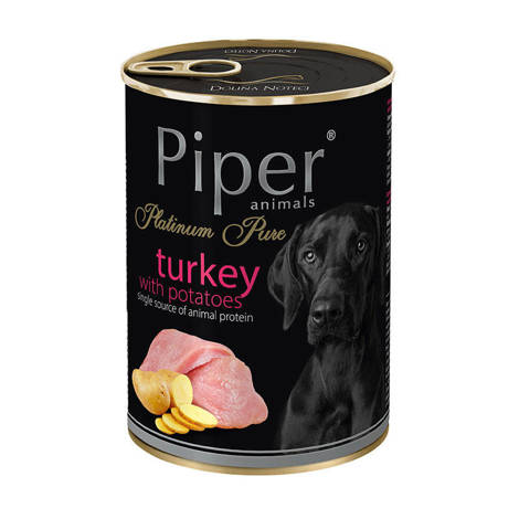 Mokra karma dla psa Piper Platinum Pure indyk z ziemniakami 400 g