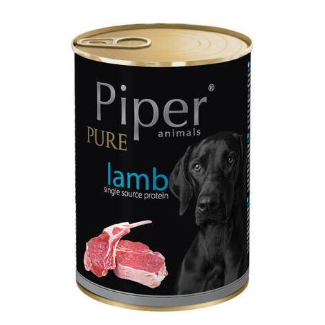 Mokra karma dla psa alergika Piper Platinum Pure z jagnięciną 400 g