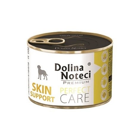 Mokra karma dla psów z problemami dermatologicznymi Dolina Noteci Premium Perfect Care Skin Support puszka 185 g