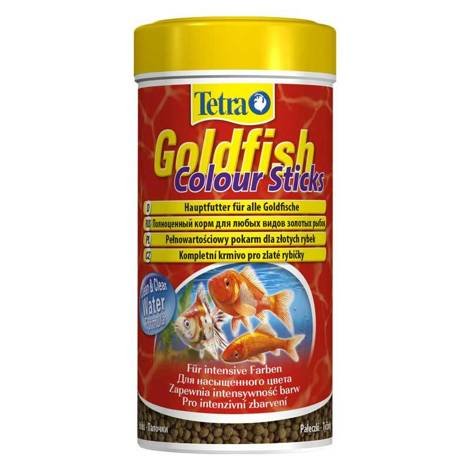 Pokarm dla ryb Tetra Goldfish Colour Sticks 250 ml