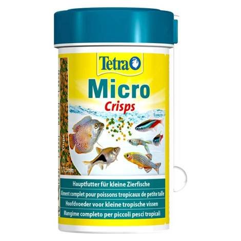 Pokarm dla ryb tropikalnych Tetra Micro Crisps 100 ml