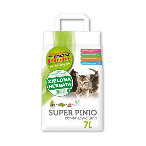 Super Pinio zbrylający kruszon zielona herbata 7l