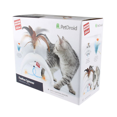 Zabawka dla kota GiGwi Pet Droid Piórkowa Wyspa