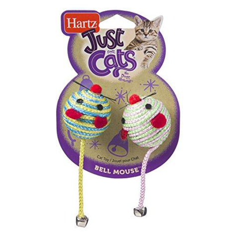 Zabawka dla kota Hartz Just For Cats Bell Mouse myszki dla kota
